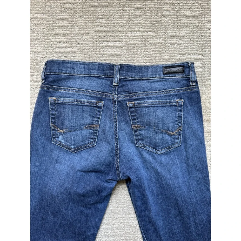 BKE Buckle Reserve Women's Addison  Skinny Blue Dark Wash Denim Jeans Size 27R‎ - Picture 8 of 9